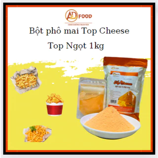 1KG BỘT PHÔ MAI TOP CHEESE VỊ NGỌT, TONE MÀU CAM NHẸ NHÀNG NGỌT NGÀO, ĐEM MÓN ĂN CỦA BẠN LÊN TẦM CAO MỚI