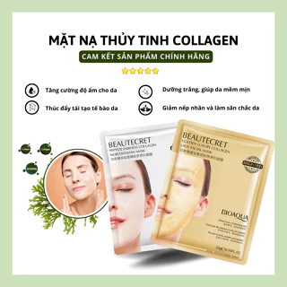 Mặt nạ thuỷ tinh collagen cấp nước, Mặt nạ thạch trong suốt hàng nội địa trung chính hãng giúp trẻ hoá, dưỡng trắng da