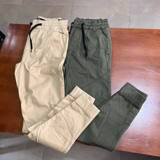 Jogger khaki Hollister - Chính hãng