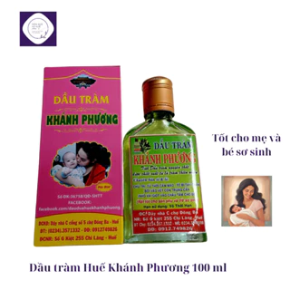 (Chính hãng) Dầu tràm Huế Khánh Phương 100ml nguyên chất, tốt cho mẹ và bé