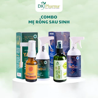 Combo Xịt Tắm Khô, Xịt Gội Khô, Xịt Muỗi, Xịt Họng Propobee Chăm Sóc Mẹ Và Bé