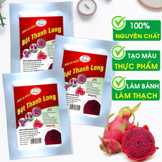 Bột thanh long đỏ 20gr nguyên chất 100% sấy lạnh hàng loại 1