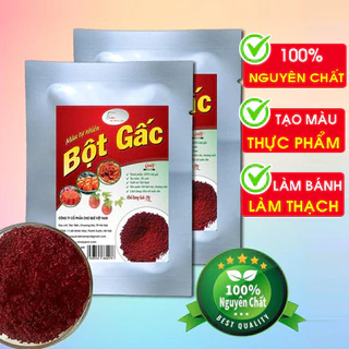 Bột Gấc Khô Nguyên Chất 100% Sấy Lạnh hàng chọn loại 1 chuyên dùng nấu xôi làm bánh Gói 20g/50g/100g