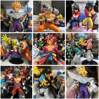 Mô hình DRAGON BALL -  Goku Vegeta Vegito Gogeta SSJ4 Gohan - Mô hình chính hãng Bộ quà tặng