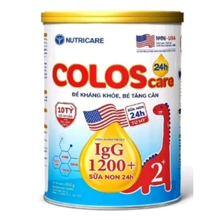 Sữa Coloscare 0+ 1+ 2+ 800g ( Date mới nhất)