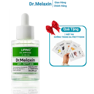 Serum mụn Dr Melaxin ,Serum Lipino Oil Ampoule 30ml ,kiểm soát dầu nhờn,ngăn ngừa mụn