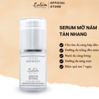 Serum làm sạch nám da Lalam dưỡng da trắng đều màu làm mờ đồi mồi, tàng nhan