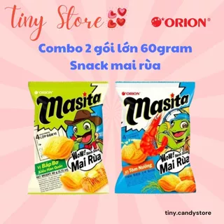 Combo 2 gói lớn Snack mai rùa đình đám xứ Hàn