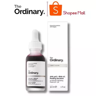 Tinh Chất Peel da The Ordinary AHA 30% + BHA 2% Peeling Solution 30ml làm đẹp chống lão hóa