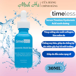 Serum Timeless Hyaluronic Acid xanh dương 30ml