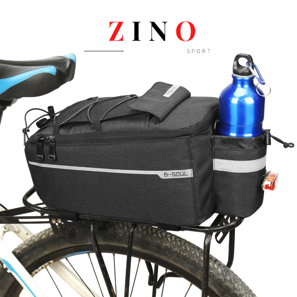 Túi Baga xe đạp thể thao dung tích lớn, túi xe đạp chống nước thời trang