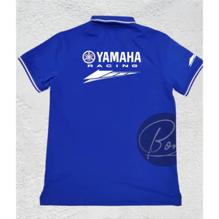 Áo thun POLO YAMAHA Racing (Mẫu vệt bánh xe) - Bonshop94.HCM