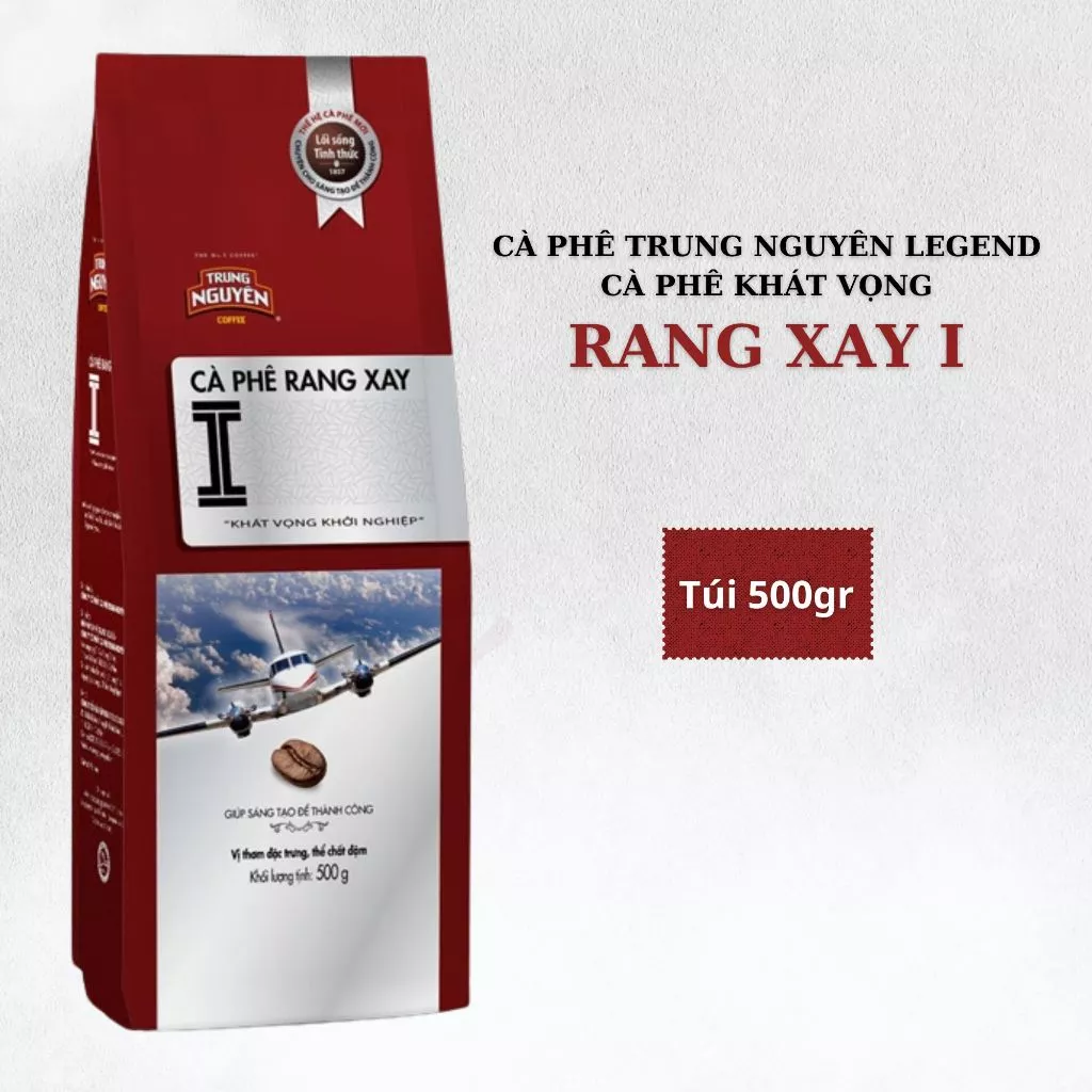 Cà phê Trung Nguyên Legend - Cà phê rang xay I Khát vọng - Bịch 500gr