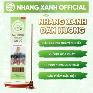 [100% Tự Nhiên] Nhang Xanh Đàn Hương Hộp 100g - Hương thơm dịu nhẹ, thanh tao từ gỗ Đàn Hương Ấn Độ