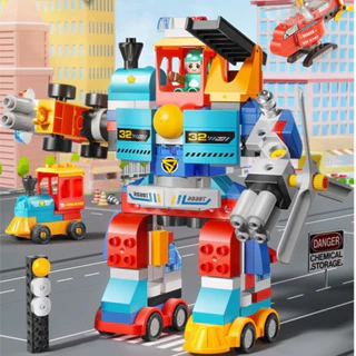 Đồ chơi lắp ghép đa năng Duplo Robot 195 chi tiết- đồ chơi thông Bi’s House