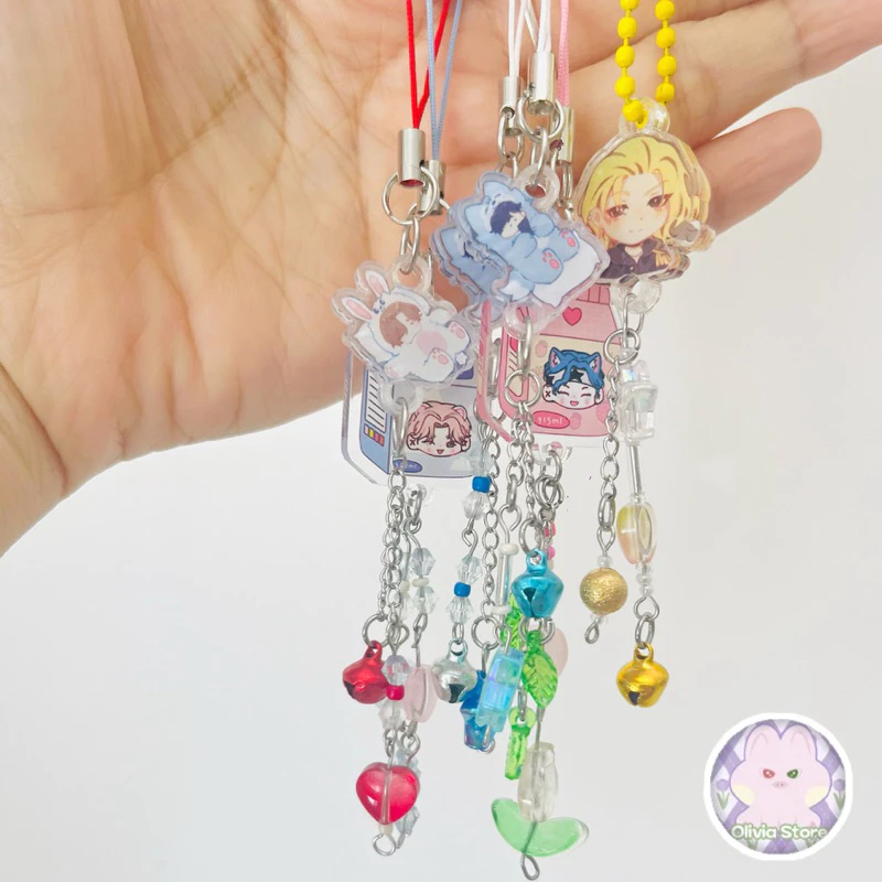 [UNOFF] Stray Kids - Handmade phone charm, key chain