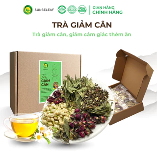 Trà Thảo Mộc Giảm Cân SunBeleaf, Trà Giảm Cân Giảm Cảm Giác Thèm Ăn