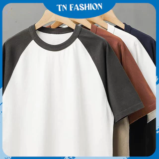 Áo Thun Nam Nữ RAGLAN  Form Rộng, Áo Phông Oversize Chất 100% Cotton Thoáng Mát Dễ Phối Đồ