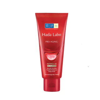 Kem rửa mặt cải thiện dấu hiệu lão hóa Hada Labo Pro-Aging Retinol B3 Cleanser 80g