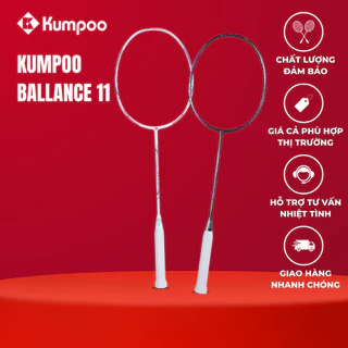 [CHÍNH HÃNG-BẢO HÀNH] Kumpoo Ballance 11 Căng Sẵn 11kg, Tặng Kèm Cước, Quấn Cán, Túi Đựng Vợt, Công Thủ Toàn Diện