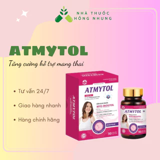 Viên uống bổ trứng cho nữ giới ATMYTOL (tên cũ OVASITOL AT) - Hộp 30 viên