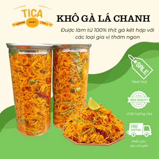 KHÔ GÀ LÁ CHANH SIÊU NGON 300G - (TICA MART)