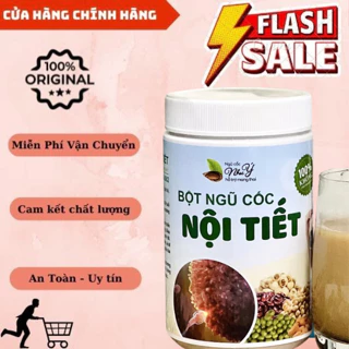 Ngũ Cốc Nội Tiết Như Ý (lọ 500gr) - Ngũ Cốc Tạo Kiềm - Không Đường, Không chất bảo quản