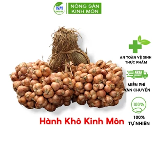 Hành Khô Kinh Môn Hải Dương Nhà Trồng 300g Hàng Loại 1 Củ To Chắc Chắn Không Chất Bảo Quản, Đảm Bảo An Toàn Vệ Sinh