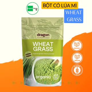 Bột cỏ lúa mì hữu cơ 150gr - Dragon Superfoods