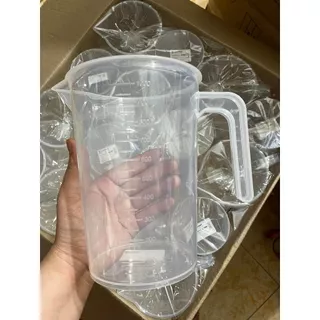 Ca nhựa Việt Nhật 1000ml có quai - ca đong nước 16cm chia vạch 1 lít