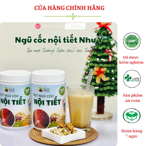 Ngũ Cốc Tạo Kiềm Như Ý, Điều Hòa Nội Tiết, Làm Dày Niêm Mạc, Tăng Khả Năng Thụ Thai, Lọ 500gr