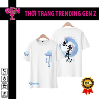 Áo Thun Tay Ngắn Dáng Rộng In Họa Tiết Hoạt Hình Honkai Impact 3 Fu Hua 3D Phong Cách Nhật Bản Thời Trang Unisex 20