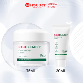 Kem dưỡng ẩm phục hồi da Dr.G R.E.D Blemish Clear Soothing Cream 20m/30ml/70ml