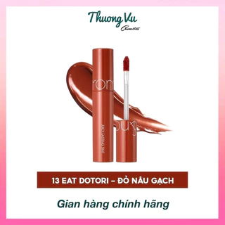 Son Romand Juicy Lasting - Màu 13 Eat Dotori Đỏ gạch pha nâu