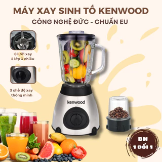 Máy Xay Sinh Tố Đa Năng KENWOOD Công Suất 850W, Công Nghệ Đức - Chuẩn EU, 2 Cối Có Lưới Lọc Bảo Hành 12 Th