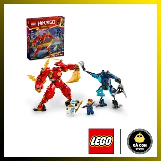 LEGO NinjaGo 71808 Kai's Elemental Mech - Chúa Tể Crystal ( Hàng có sẵn )