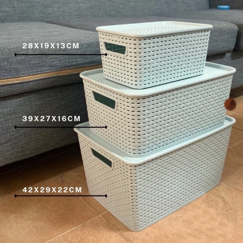 Rổ chữ nhật đựng có lắp đủ size hàng công ty việt nhật
