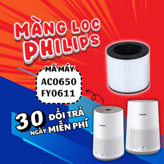 Lõi Lọc Không Khí Philips AC0650, series 600i, model FY0611. Màng lọc không khí Philips