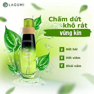 Dung dịch vệ sinh phụ nữ Lagumi chiết xuất trầu không tràm trà giảm viêm, ngứa 100ml