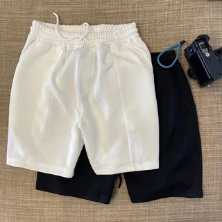 Quần Short Unisex Basic Thể Thao Phong Cách Hàn Quốc Mặc Thoáng Mát , Quần Đùi Unisex Nam Nữ