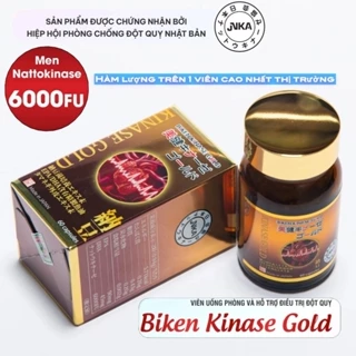 Viên uống Biken Kinase Gold hỗ trợ ngăn ngừa các triệu chứng đột quỵ