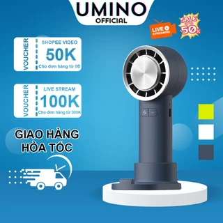 Quạt mini nén lạnh umino icaros SH17 làm mát nhanh 3 tốc độ gió sạc pin tích điện sử dụng lâu dài