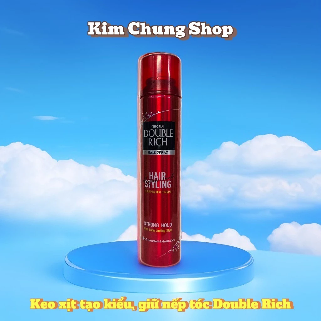 Keo Xịt Giữ Nếp Tóc Double Rich Hair Spray 170ml
