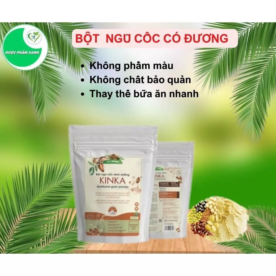 BỘT NGŨ CỐC DINH DƯỠNG CÓ ĐƯỜNG 200 (TÚI ZIP/200G)-  KINKA