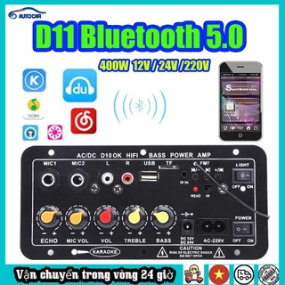 D10 Bo mạch loa bluetooth 5.0 30-400w cho loa gia đình karaoke DIY âm thanh xe hơi loa siêu trầm bo mạch khuếch đại công