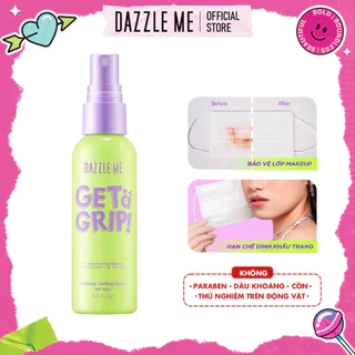 DAZZLE ME Xịt Khóa Makeup Cố Định Lớp Trang Điểm Lâu Trôi Và Kiểm Soát Dầu Trên Da 60ml setting spray