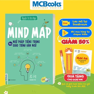 Sách - Mind map ngữ pháp tiếng Trung theo giáo trình hán ngữ