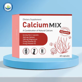 CANXI HỮU CƠ NHẬP KHẨU CALCIUM MIX HỘP 60 VIÊN