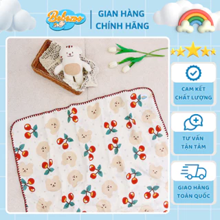 Chăn Xô 4 Lớp Muslin Mềm Mại, Thoáng Khí Và An Toàn Cho Bé Yêu -Bebezoo Việt Nam Store