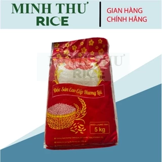 Gạo Đặc Sản Hương Lài, Cơm Trắng Dẻo Dai Đặm Cơm túi 5kg